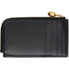 Jil Sander Black Goji Envelope Card Holder