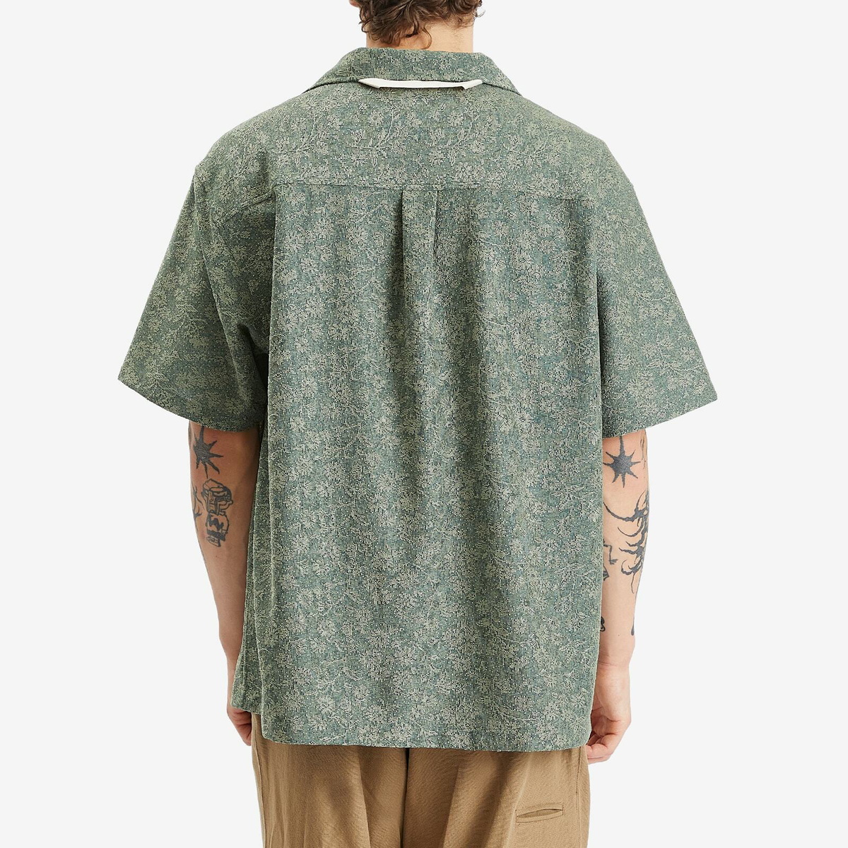 Merely Made Men's Floral Shirt in Brown