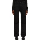 Raf Simons Black Relaxed-Fit Jeans