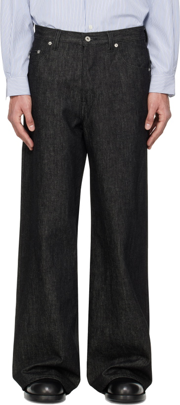 Photo: FUMITO GANRYU Black Reverse 5P Jeans