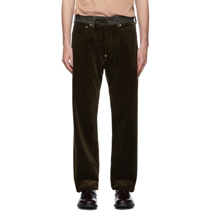 Photo: Junya Watanabe Brown Corduroy Trousers