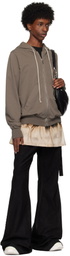 Rick Owens DRKSHDW Gray Porterville Jason's Hoodie