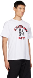 BAPE White Tiger Shark Japanese Letter T-Shirt