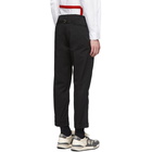 Visvim Black High Water Chino Trousers