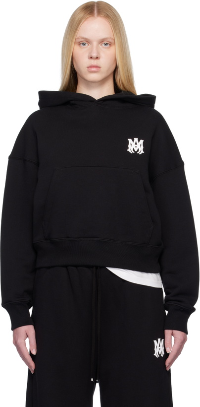 Photo: AMIRI Black MA Core Logo Hoodie