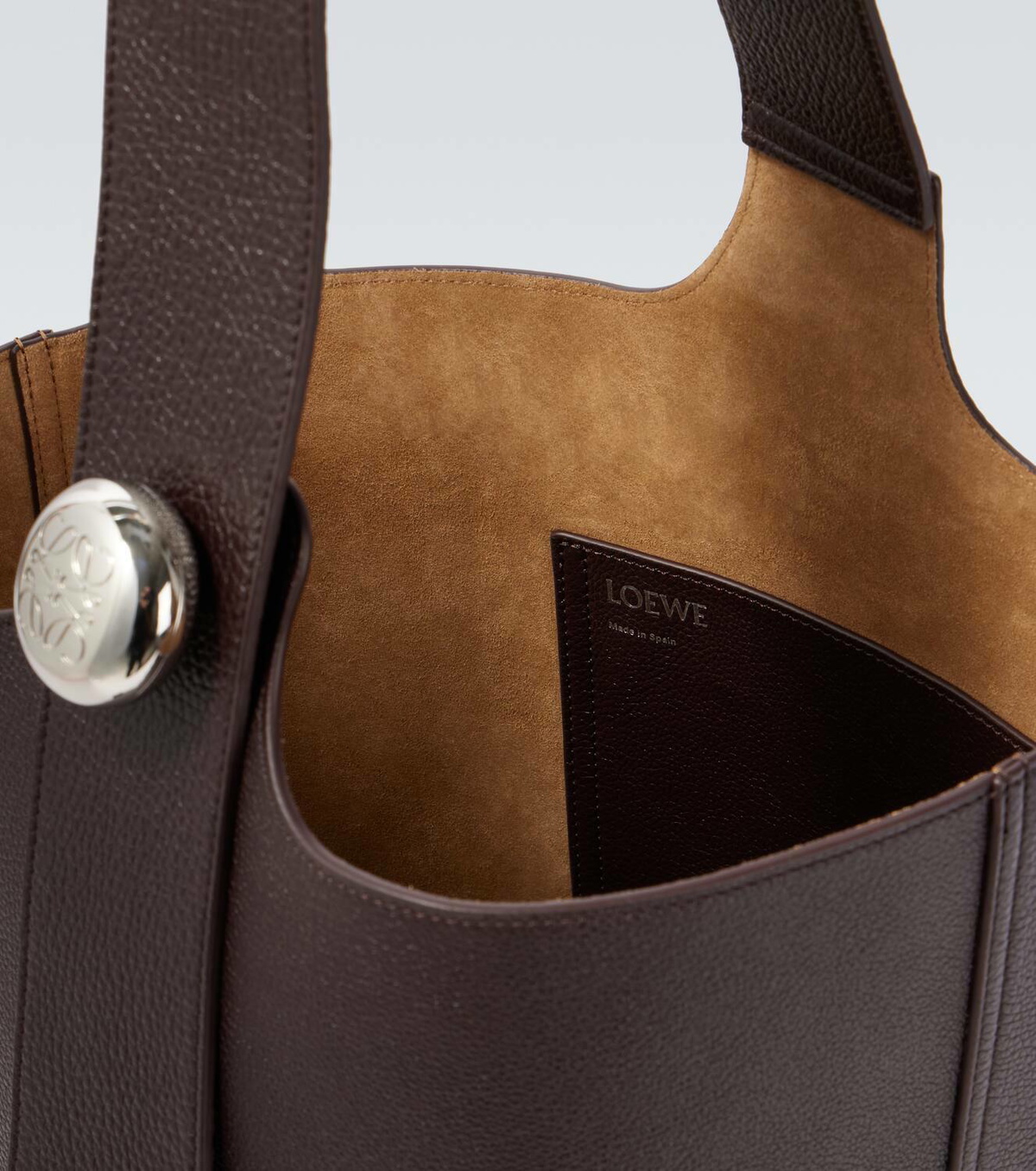 Loewe Pebble Large leather bucket bag Loewe