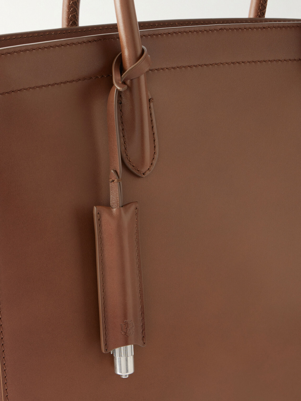Dunhill - Century 33 Patina-Leather Tote Bag