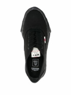 Maison MIHARA YASUHIRO Black Baker Canvas Low-Top Sneakers