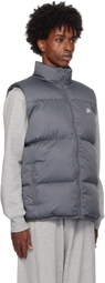 Nike Gray Sportswear Club Puffer Vest