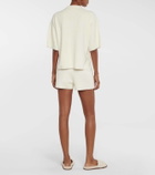 Joseph Silk-blend toweling polo shirt