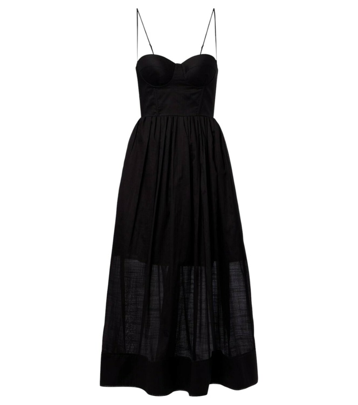 Photo: Zimmermann Rhiannon gathered corset dress