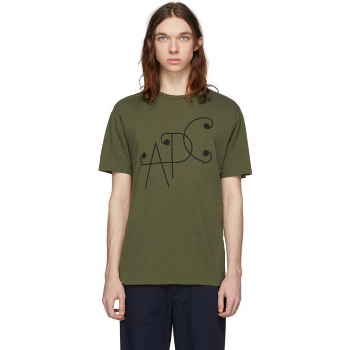 Photo: A.P.C. Khaki Ted T-Shirt