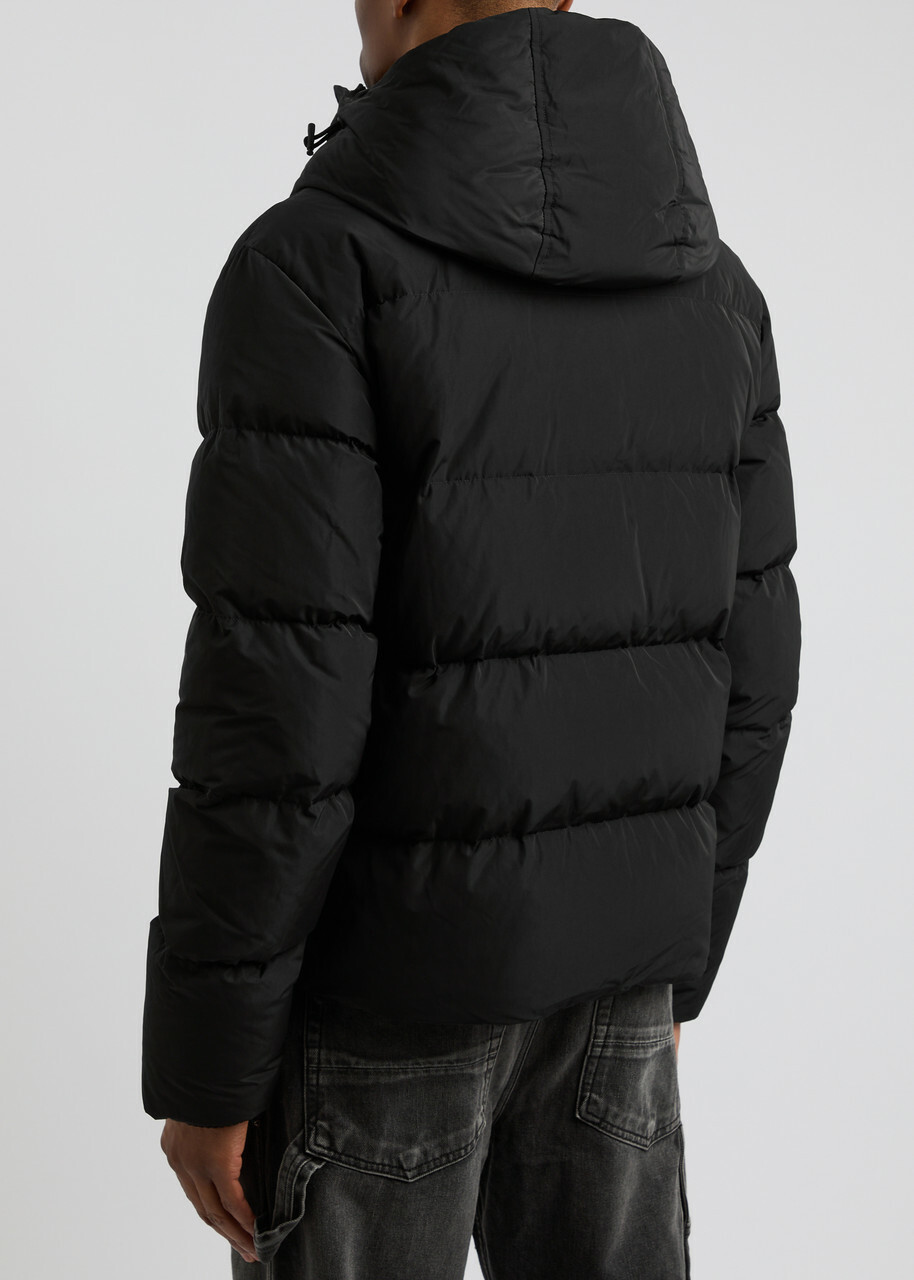 DSQUARED2 Quilted Hooded Shell Jacket Black Dsquared2