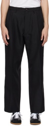 Maison Margiela Black Tapered Trousers