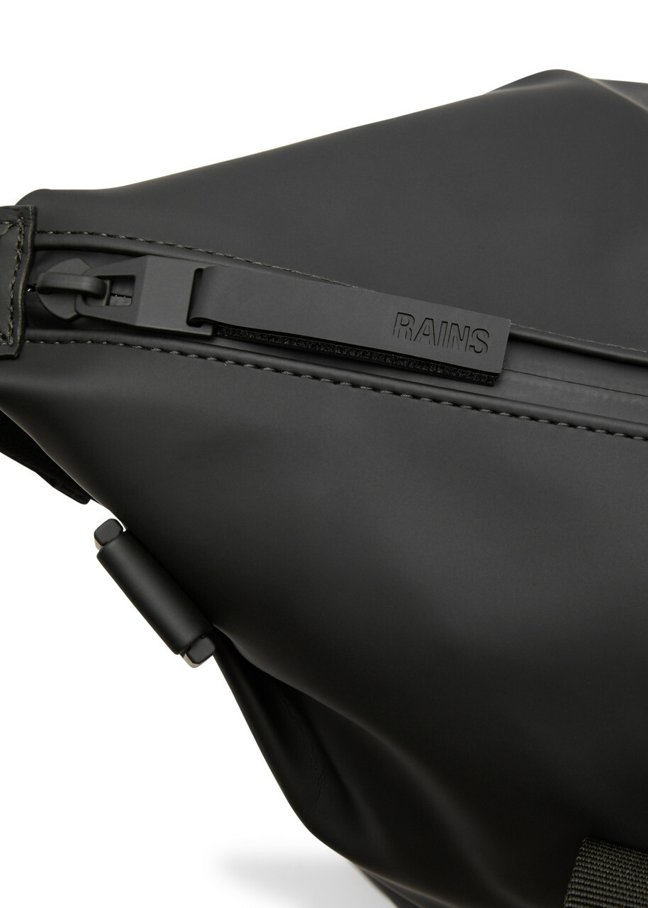 Rains Hilo Small Rubberised Holdall - Black - One Size