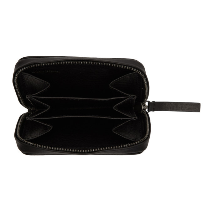 Ann Demeulemeester Black Andras Zip Wallet Ann Demeulemeester