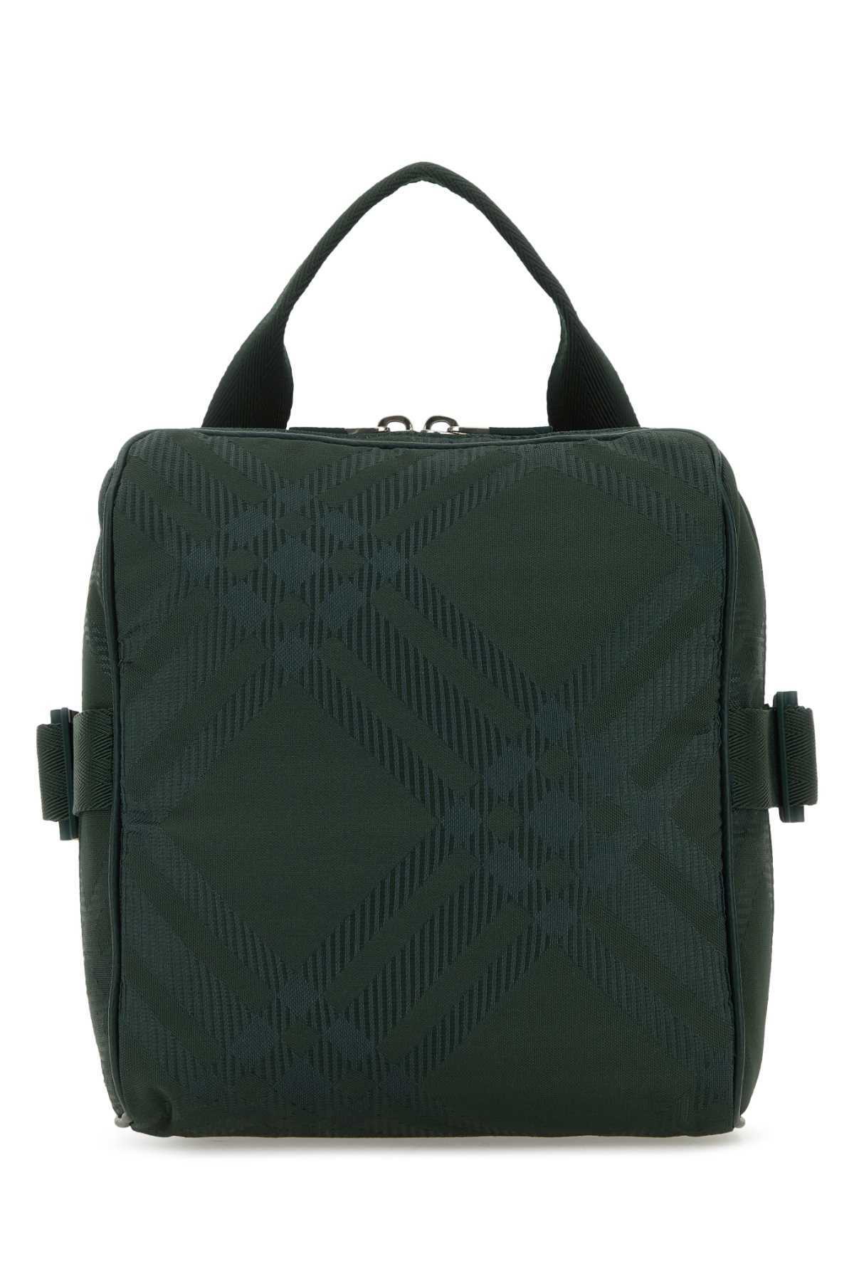 ショルダーバッグ BURBERRY Bottle Green Fabric Crossbody Bag Burberry Bottle Green Fabric Crossbody Bag Burberry