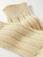 Thunders Love - Ribbed Shetland Wool Socks