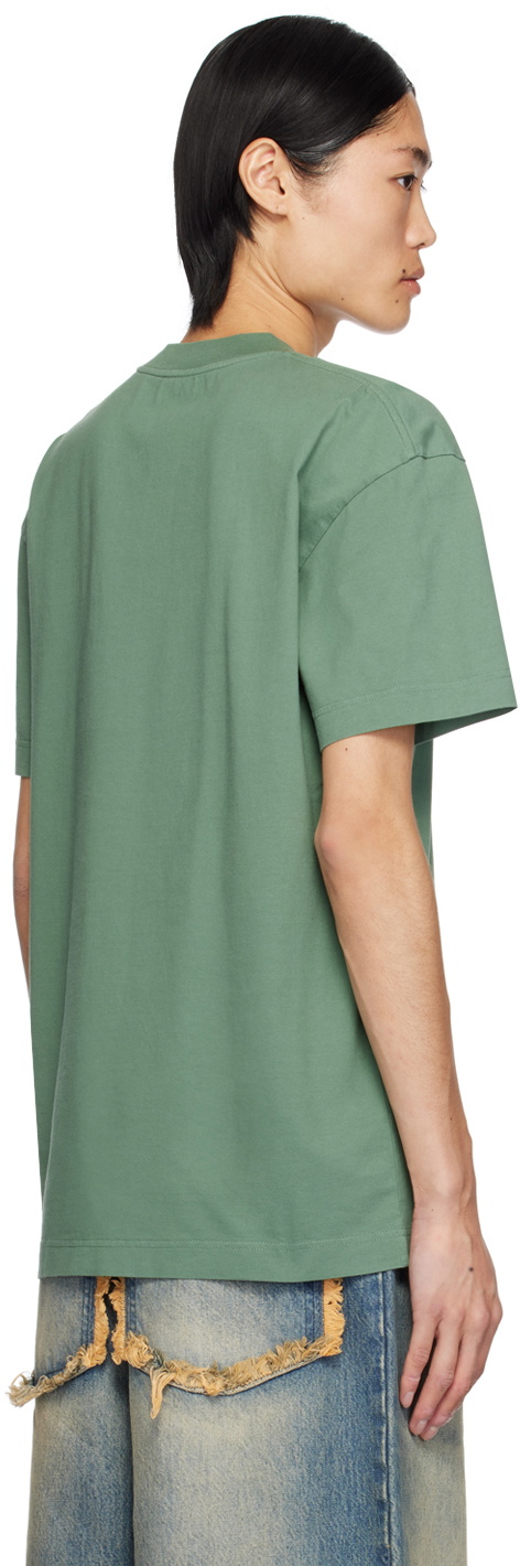 MONCLER PALM ANGELS | LOGO S/S T-SHIRT GREEN Tシャツ T-shirt Moncler Genius x Palm Angels x T-Shirt 8C000-M3568