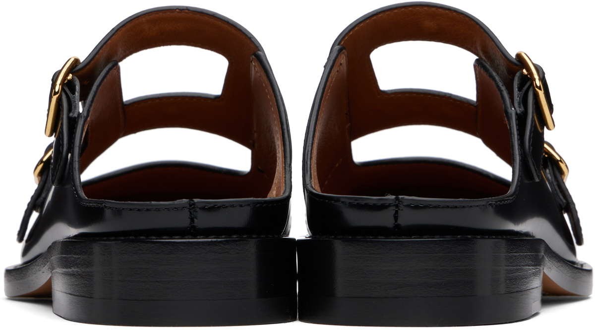 【関税込み】Marni ブラック Bambi 3.0 ダブルバックル ミュール Marniのブラック Bambi 3.0 ダブルバックル ミュールがセール中