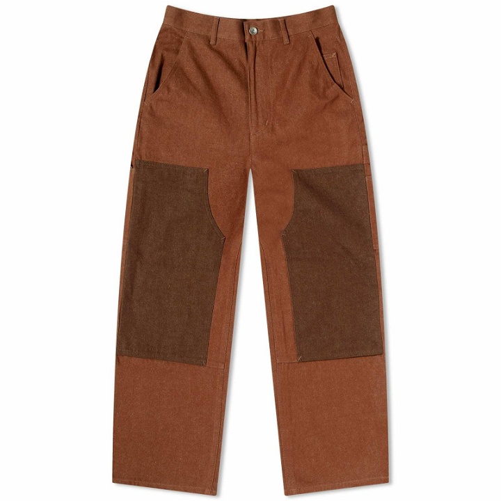 Photo: DIGAWEL Men's Painter Pants in Brown