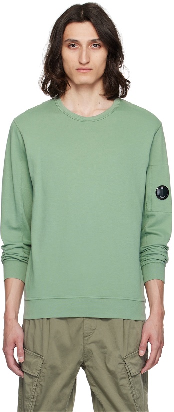 Photo: C.P. Company Green Lightweight Sweatshirt
