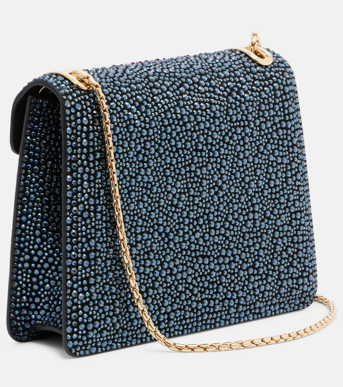 Bvlgari Serpenti Forever Small suede shoulder bag