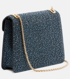 Bvlgari Serpenti Forever Small suede shoulder bag