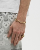 Casablanca SMALL C LINK COLUMN BRACELET gold Mens Jewellery