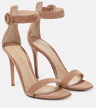 Gianvito Rossi - Portofino suede sandals