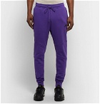 Nike - Sportswear Slim-Fit Tapered Cotton-Blend Tech Fleece Sweatpants - Purple