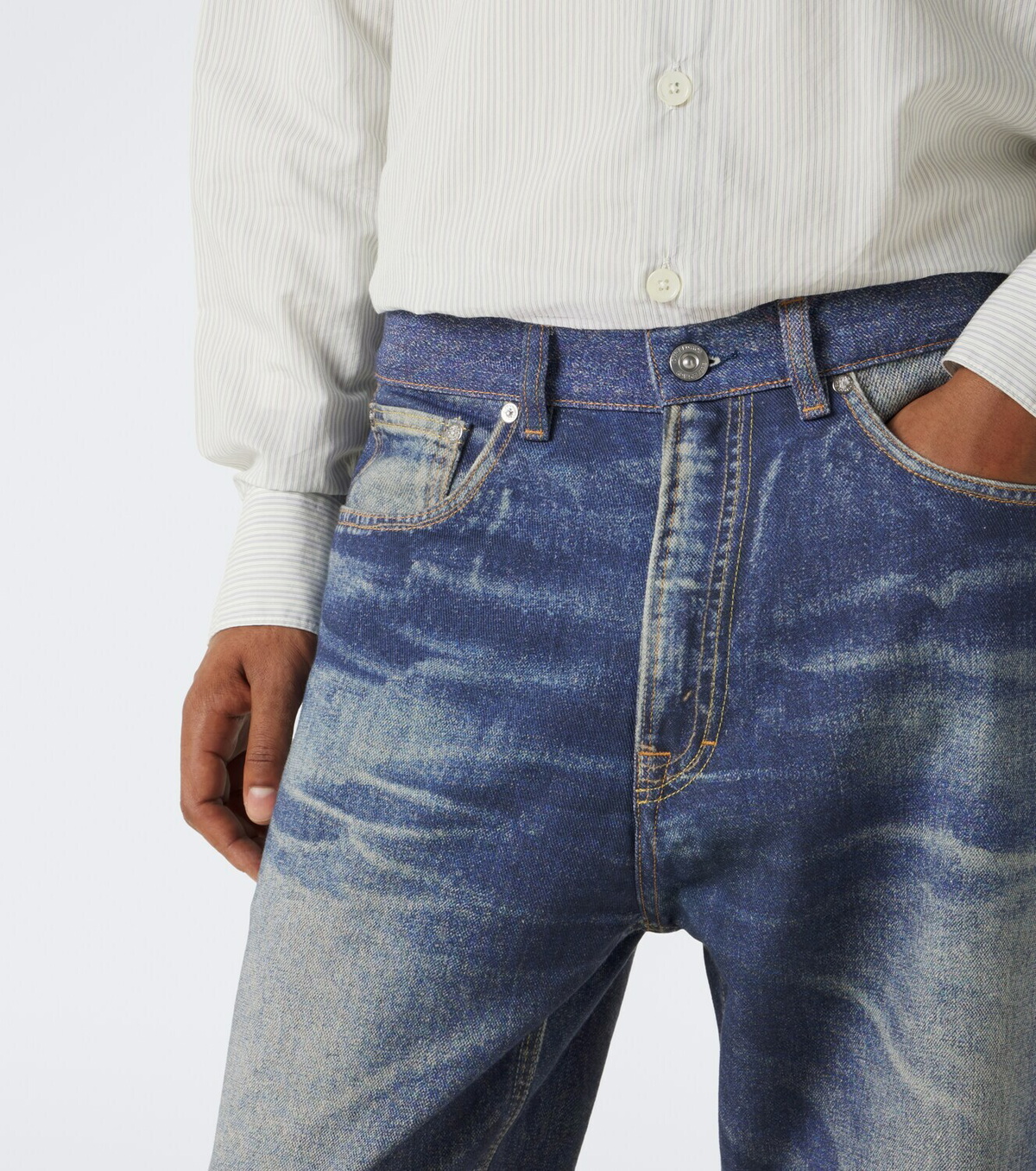 Our Legacy Third Cut wide-leg jeans