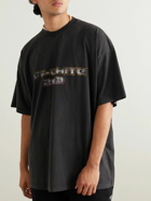 Off-White - Digit Bacchus Printed Cotton-Jersey T-Shirt - Black