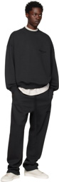 Fear of God ESSENTIALS Black Relaxed Lounge Pants