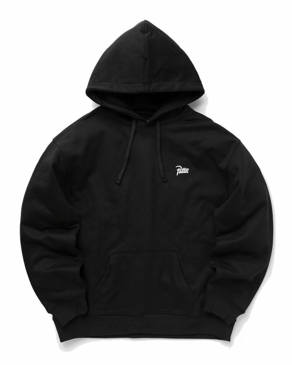 Photo: Patta Fovever And Always Boxy Hooded Sweater Black - Mens - Hoodies