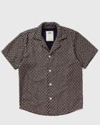 Oas Puzzle Cuba Terry Shirt Brown - Mens - Shortsleeves