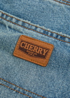 Cherry Los Angeles Carpenter Relaxed Straight-leg Jeans Blue