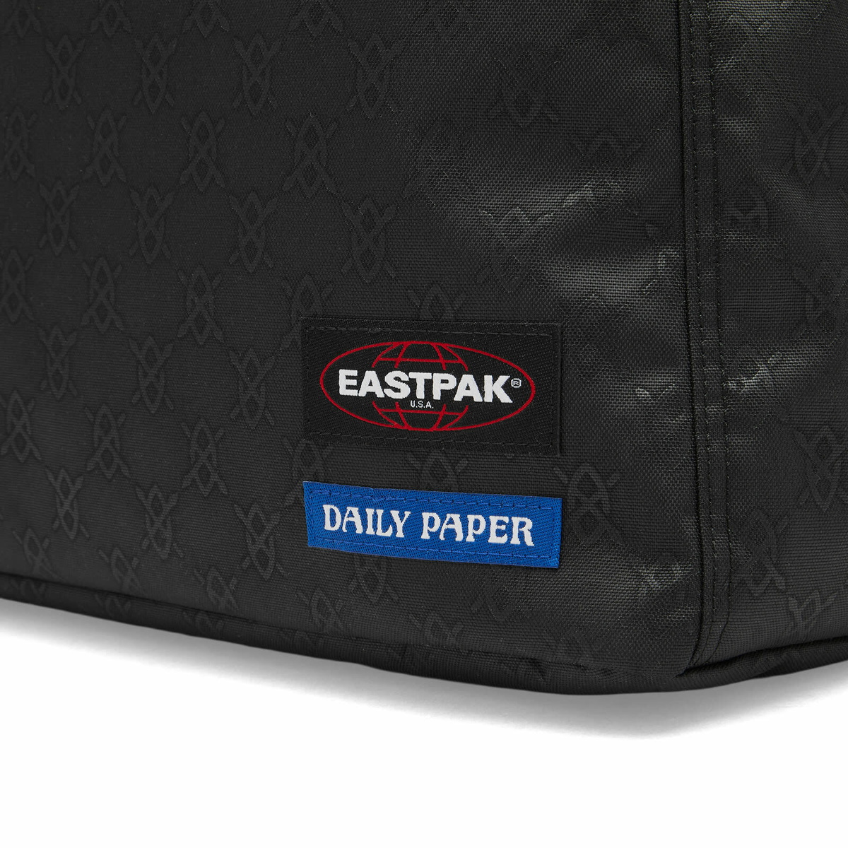 Eastpak x Daily Paper Tote Bag in Embossed Black 