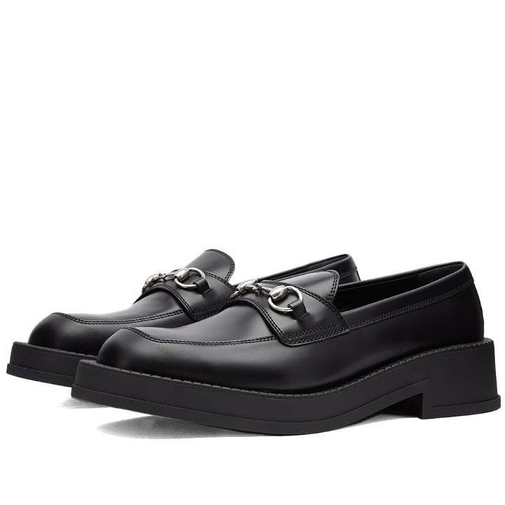 Photo: Gucci Men's Genk Chunky Loafer in Black