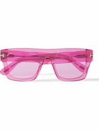 TOM FORD - Square-Frame Acetate Sunglasses