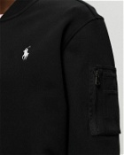 Polo Ralph Lauren Lsbomberm25 Long Sleeve Sweatshirt Black - Mens - Zippers