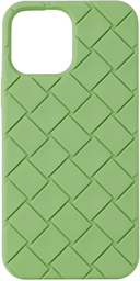 Bottega Veneta Green Intreccio iPhone 13 Pro Max Case