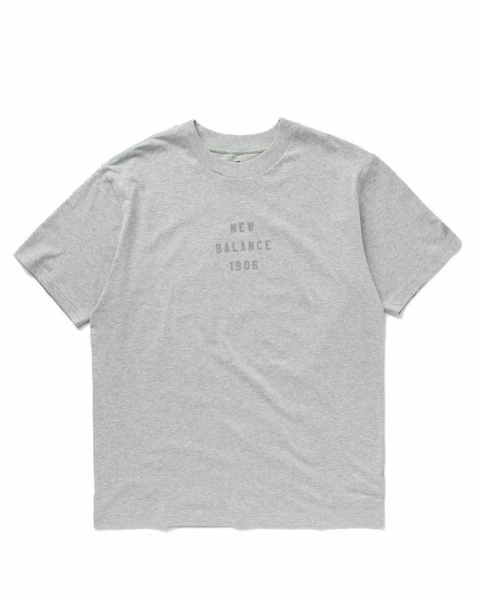 Photo: New Balance Sport Essentials Graphic T Shirt Grey - Mens - Shortsleeves