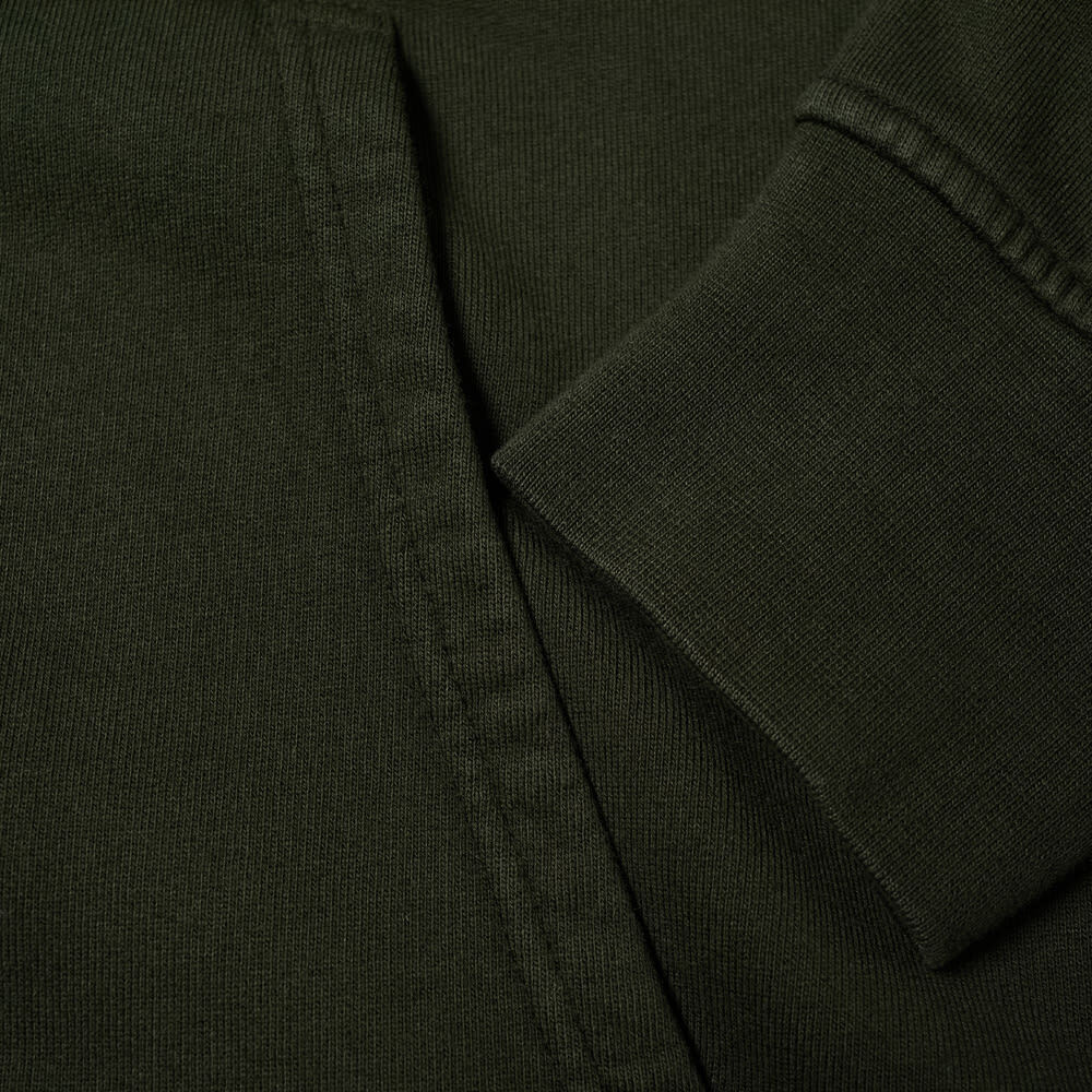 Colorful Standard Men's Classic Organic Zip Hoodie in Hunter Green
