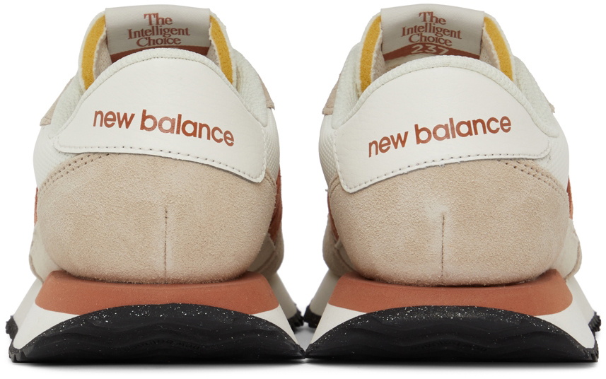 Begrijpen kandidaat Charmant New Balance Taupe & Orange 237V1 Sneakers New Balance
