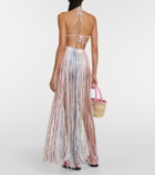 Missoni Mare Striped sheer maxi skirt