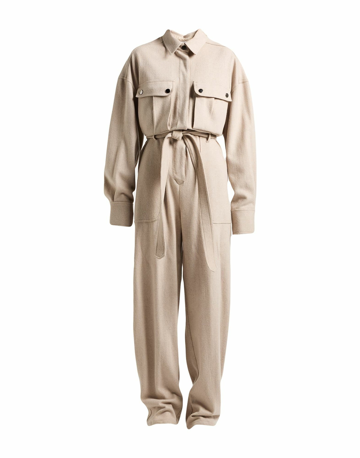 The Andamane Womens Jumpsuit in Beige