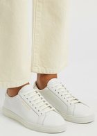 Saint Laurent Andy Leather Sneakers White