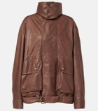 Calvin Klein Collection Isa leather jacket