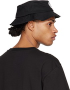 Kenzo Black Kenzo Paris Logo Patch Bucket Hat